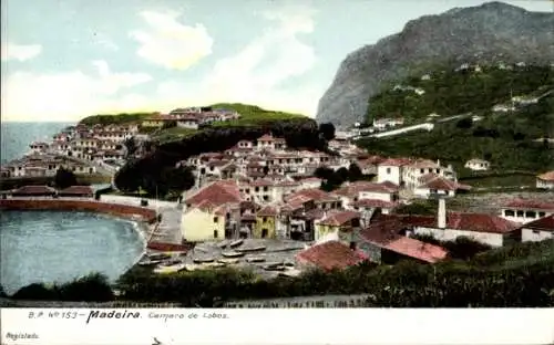 Ak Insel Madeira Portugal, Camara de Lobos, Panorama