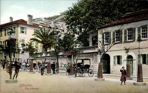 Ak Gibraltar, Die Bibliothek