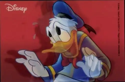 3 D Ak Donald Duck, Walt Disney