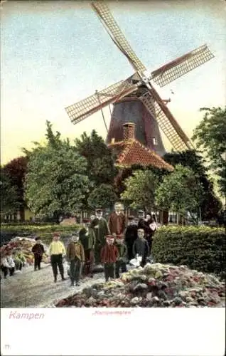 Ak Kampen Overijssel Niederlande, Kamper-Mühle