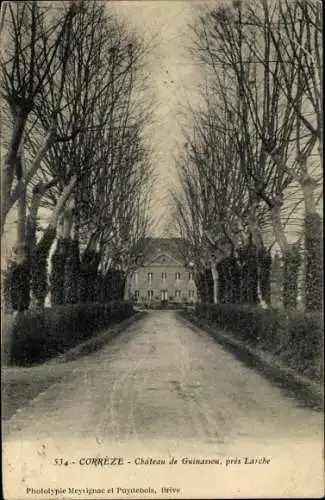 Ak Larche Corrèze, Château de Guinassou