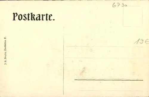 Künstler Ak Schlenz, Hans, Neustadt an der Haardt, V. Hauptversammlung des Bayr. Lehrerinnen Vereins