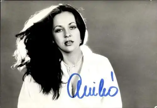 Ak Schauspielerin und Sängerin Aniko, Portrait, Autogramm
