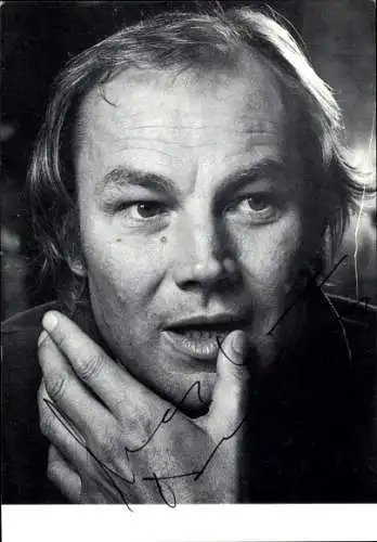 Ak Schauspieler Klaus Maria Brandauer, Portrait, Autogramm