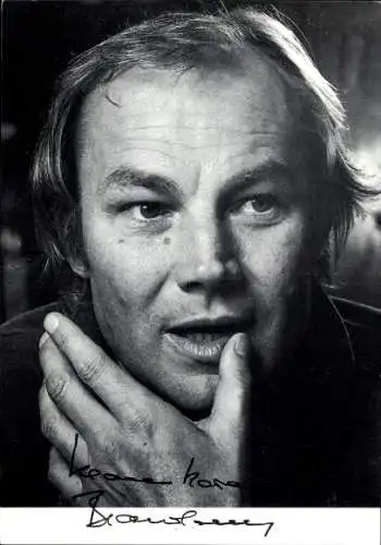 Ak Schauspieler Klaus Maria Brandauer, Portrait, Autogramm