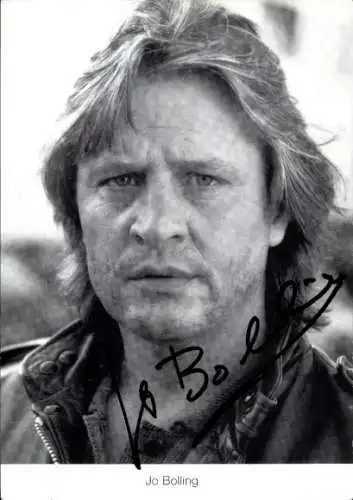 Ak Schauspieler Jo Bolling, Portrait als Andy Zenker in Lindenstraße, Autogramm