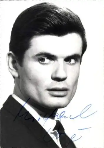 Ak Schauspieler Michael Dorge, Portrait, Autogramm