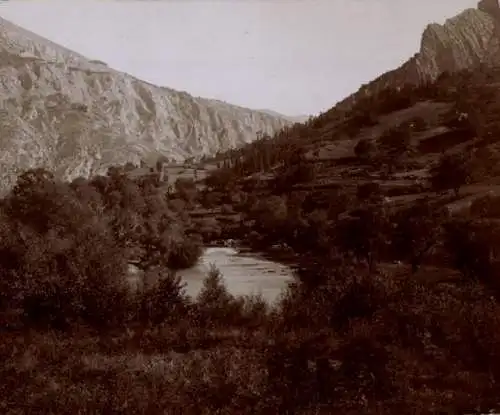 Foto Ak Mazedonien, Landschaft, Panorama