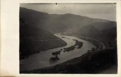 Foto Ak Krivolak Mazedonien, Landschaft, Flusspartie, I WK