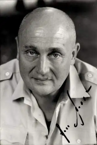 Foto Schauspieler Rolf Hoppe, Portrait, Autogramm