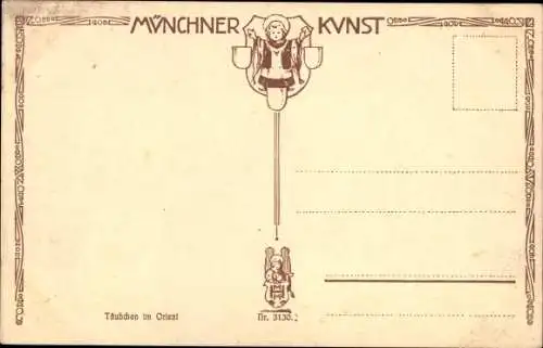 Künstler Ak Täubchen im Orient, Frauen