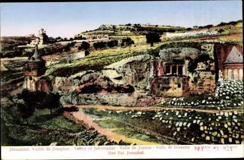 Ak Jerusalem Israel, Das Tal Josphat