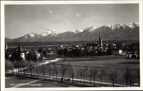 Ak Villach in Kärnten, Mittagskogel, Panorama