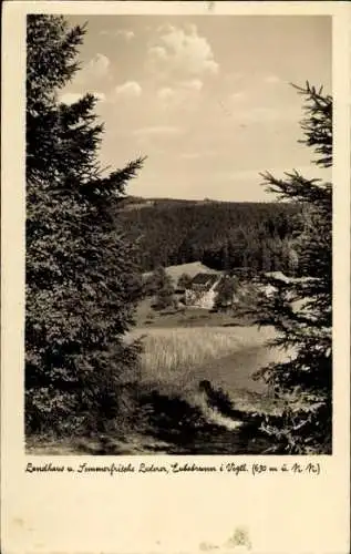 Ak Eubabrunn Markneukirchen im Vogtland, Gesamtansicht, Landhaus