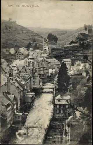 Ak Monschau Montjoie in der Eifel, Gesamtansicht