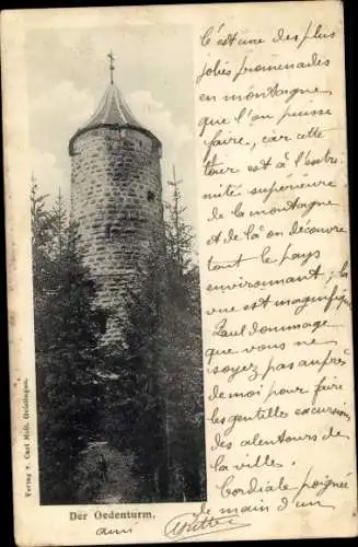 Ak Geislingen an der Steige, Oedenturm