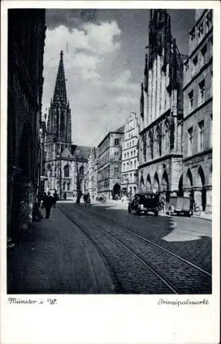 Ak Münster in Westfalen, Prinzipalmarkt