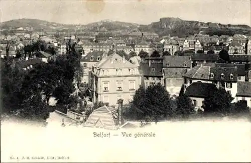 Ak Belfort Beffert Beffort Territoire de Belfort, Gesamtansicht