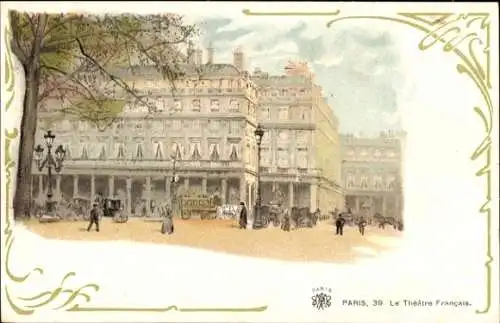 Litho Paris, Le Theatre Francais