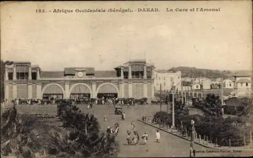 Ak Dakar, Senegal, Gare und Arsenal