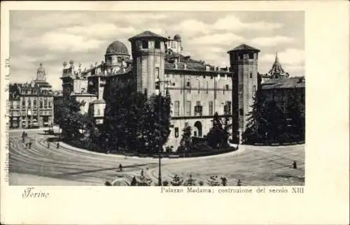 Ak Torino Turin Piemonte, Madama Palast