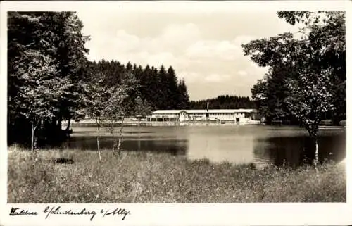 Ak Lindenberg im Allgäu Schwaben, Waldsee, Panorama