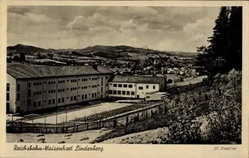 Ak Lindenberg im Allgäu Schwaben, Reichsbahn Waisenhorst