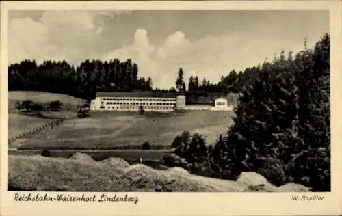 Ak Lindenberg im Allgäu Schwaben, Reichsbahn-Waisenhort