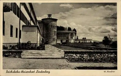 Ak Lindenberg im Allgäu Schwaben, Reichsbahn-Waisenhort