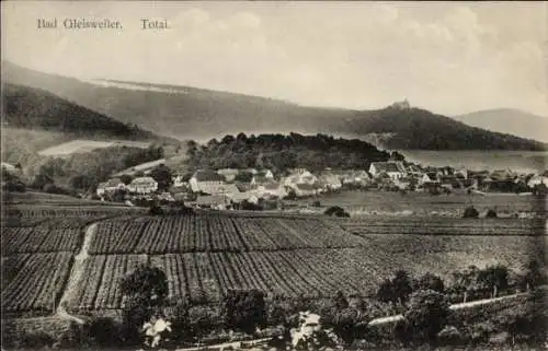 Ak Gleisweiler an der Weinstraße, Panorama