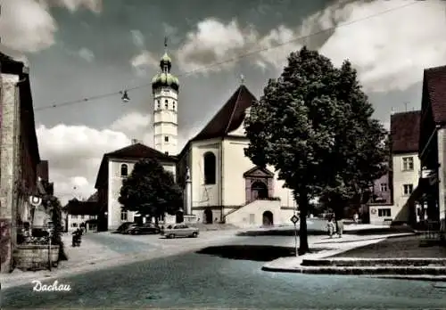 Ak Dachau in Oberbayern, St. Jakobskirche