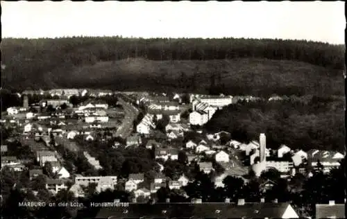 Ak Marburg an der Lahn, Hansenviertel