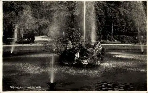 Ak Nijmegen Gelderland, Hunnerpark