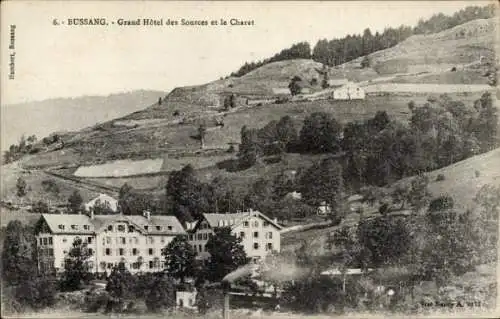 Ak Bussang Vosges, Grand Hotel des Sources, Charat