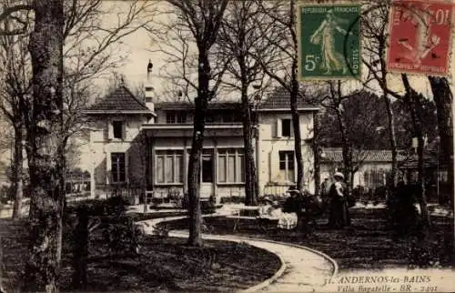 Ak Andernos les Bains Gironde, Villa Bagatelle