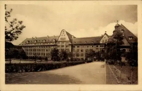 Ak Sélestat Schlettstadt Elsass Bas Rhin, Ecole Normale d'Institutrices, Facade principale