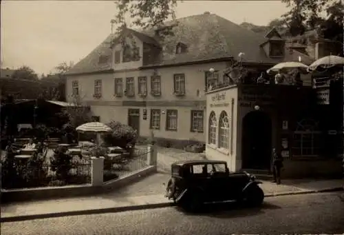 Foto Ak Niederheimbach am Rhein, Hotel Pfälzer Hof