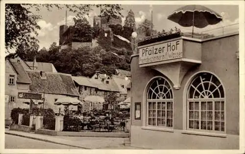 Ak Niederheimbach am Rhein, Hotel Pfälzer Hof