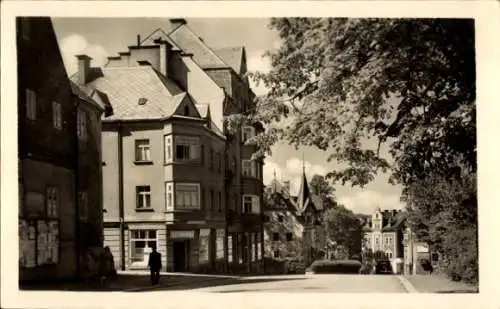 Ak Vejprty Weipert Region Aussig, Ortspartie