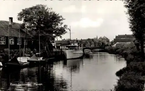 Ak Raamsdonksveer Nordbrabant, Hafen