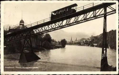 Ak Innsbruck in Tirol, Hungerburgbahn, Standseilbahn