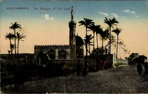 Ak Alexandria Ägypten, Sidi Gaber Moschee