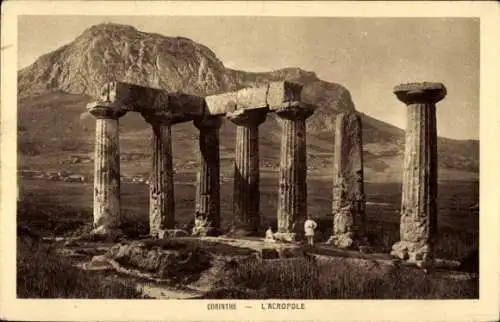 Ak Korinth Griechenland, Akropolis