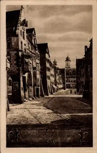 Ak Lindau am Bodensee Schwaben, Maximilianstraße, Geschäfte