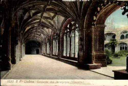 Ak Lisboa Lissabon Portugal, Convento dos Jeronymos