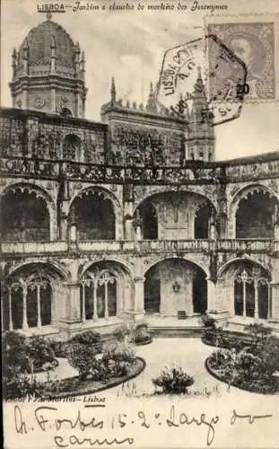 Ak Lisboa Lissabon Portugal, Jeronymos, Jardim