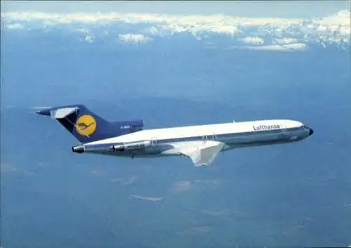 Ak Deutsches Passagierflugzeug, Lufthansa, Boeing B 727 Europa Jet