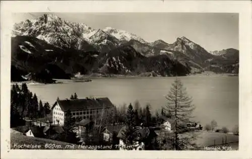 Ak Schlehdorf am Kochelsee Oberbayern, Herzogstand