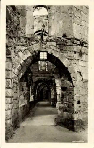 Ak Oybin in der Oberlausitz, Torbogen, Kreuzgang, Berg Oybin