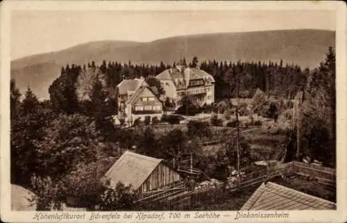 Ak Bärenfels Altenberg im Erzgebirge, Diakonissenheim